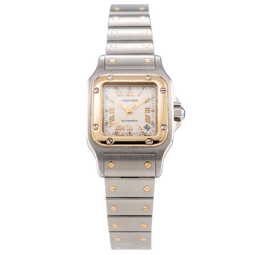 Cartier santos galbée - galbée, 24
