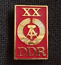 Abzeichen DDR: Muster 20 Jahre DDR 1969, XX. Jahrestag