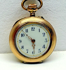 Damen-Taschenuhr antik Gold