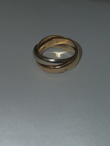 Cartier trinity ring 750 18k - trinity, 750/18k