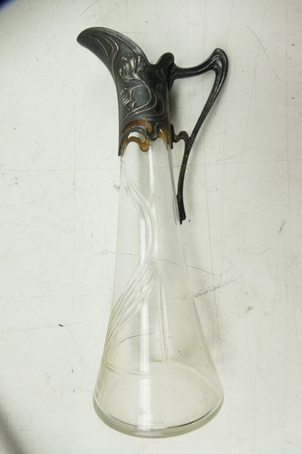 Wmf gepunzt jugendstil karaffe - wmf,