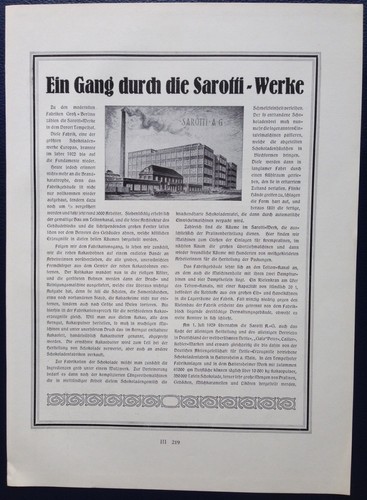 Sarotti 1930 und - sarotti,
