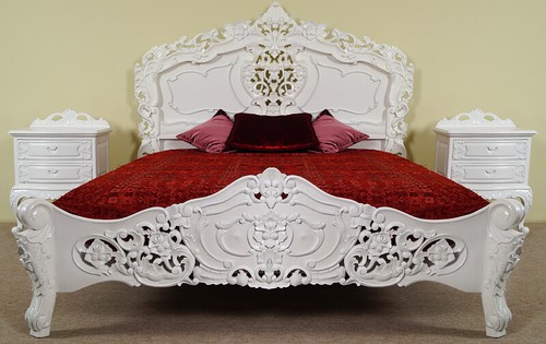 Weiß doppelbett mit - weiß,