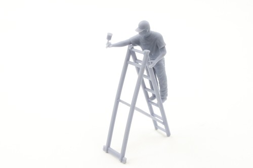 Maler auf leiter - maler, v2