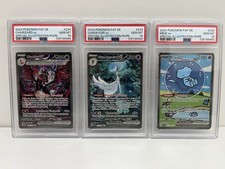 Pokemon Mew ex 232/091 - Guardevoir ex 233/091 - Glurak ex 234/091 PSA 10 Cert