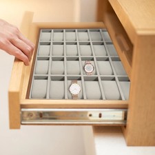 24-Slots-Uhrenbox-Organizer