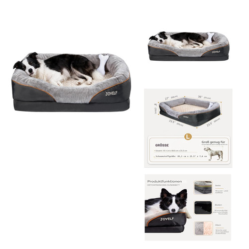 Hundebett memory foam mit - hundebett,