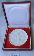 DDR Porzellan Medaille VEB
