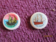 2 Coca Cola Knibbelbilder 80er