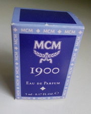 Vintage Miniature Parfüm Perfume MCM 1900 EAU DE PARFUM WOMEN EdT 0.17oz 5ml OVP
