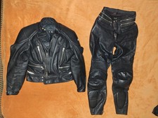 Motorrad Leder Kombi Set