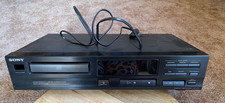 •♥• SONY CDP-213 Compact Disc Player schwarz Ersatzteil Defekt •♥•