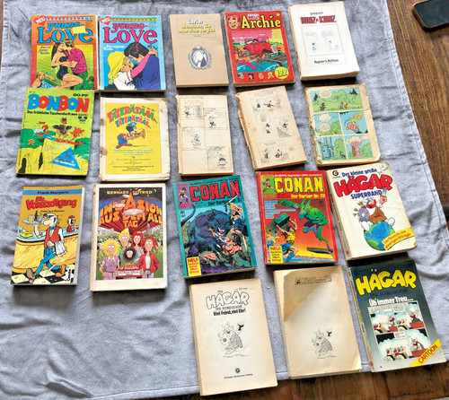 Comic konvolut hägar - x,
