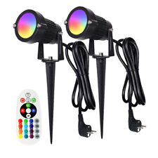 RGB LED Gartenstrahler mit