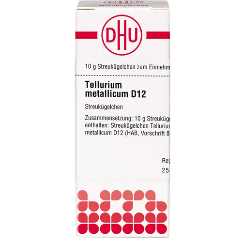 Tellurium metallicum 12 - tellurium,