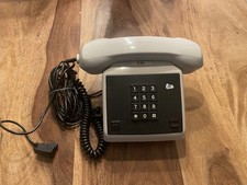 RFT Telefon "Alpha-quick", DDR, Bj. 05/90, grau, Tasten