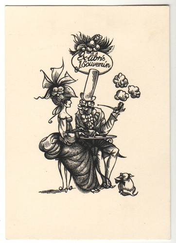 Karl georg hirsch - karl-georg, exlibris