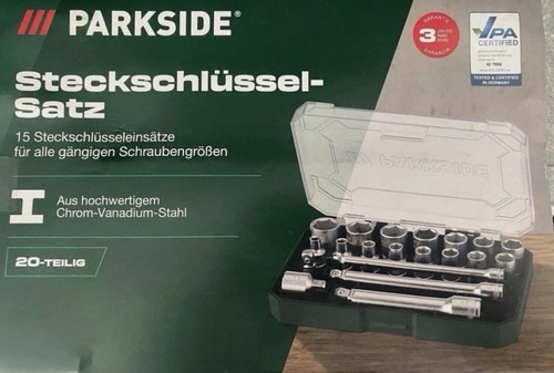 Parkside steckschlüssel satz - parkside, steckschlüssel-satz