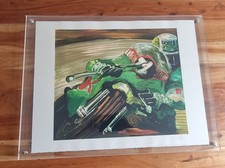 Kunstdruck MOTORRAD von TONI