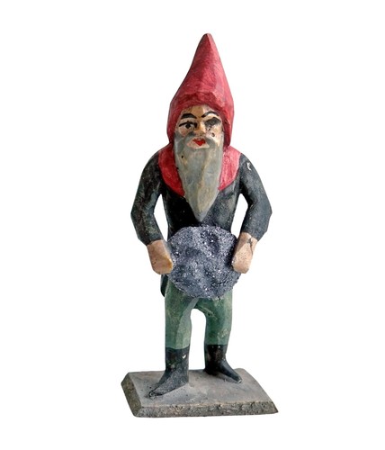 Grulicher krippenfigur zwerg - krippenfigur,,