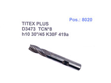 Fräser VHM Pos.:8020