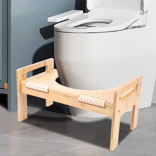 Bambus holz toilettenhocker - bambus,