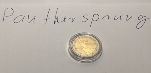 Euro gedenkmünze slowenien - euro,