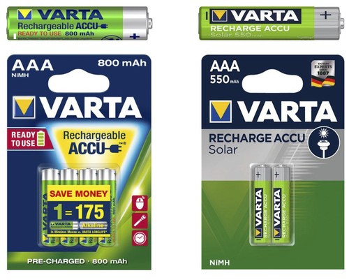 Varta power akkus - akkus, accus