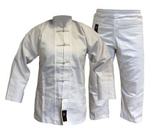 Kung-Fu Anzug Kinder weiß