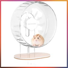 Verstellbares, leises Hamsterrad aus Acryl - Rutschfest und sicher für Haustiere
