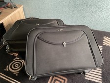 Kofferset, 2 tlg. schwarz,Weichgepäck