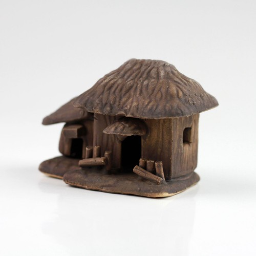Bonsai figur bauernhaus - bonsai-figur,