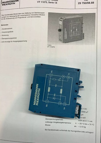 Mannesmann rexroth vt11073 - rexroth, vt11073-11