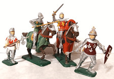 ITALERI 54 mm - Französiche Ritter u. Fußsoldaten 