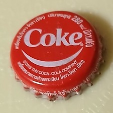 Coca Cola Kronkorken aus Thailand, Bottle Cap,  Tapi 