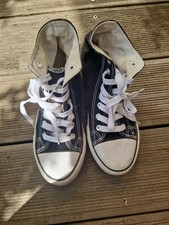 ähnlich Chucks -   schwarz / weiß Gr. 37/38 - Sneaker Sportschuh Modeschuh