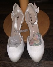 Tamaris Hochzeit Schuhe Satin