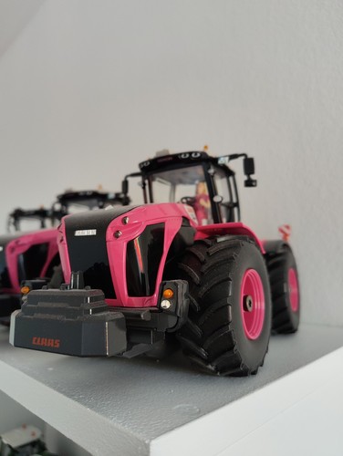 Siku claas xerion 5000 pink - claas,