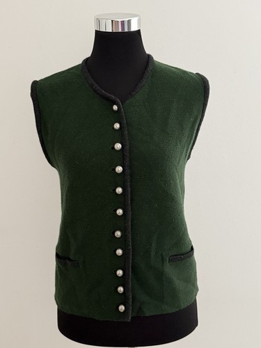 Vintage trachtenweste huber - vintage,