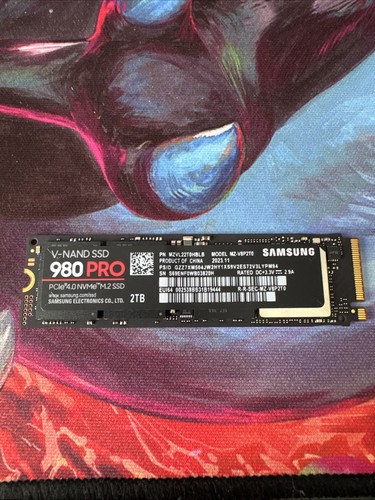 Samsung 980 pro nvme ssd - pro,
