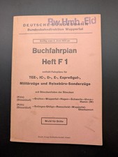 Buch Buchfahrplan Heft F 1