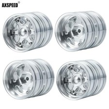 AXSPEED Hex Hinterrad Felgen Naben für Tamiya 1:14 RC Traktor Anhänger LKW Auto