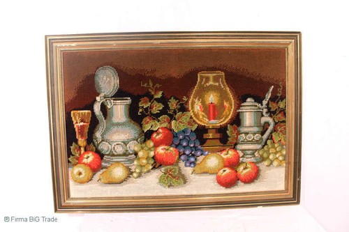 Großes gobelinbild stillleben - gobelinbild,