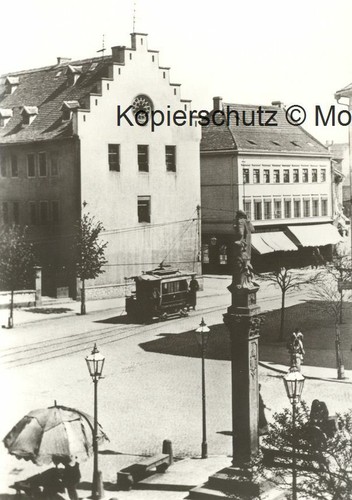 Altes foto straßenbahn - foto"-,