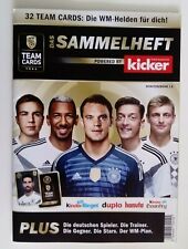 Das Sammelheft vom Kicker, WM 2018, leer (3 Bilder dabei), sehr guter Zustand