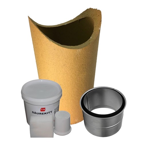 Kaminanschluss set sendeo - kaminanschluss-set, lang