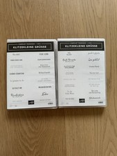 Stampin Up! Stempelset Klitzekleine Grüsse Sizzix Big Shot