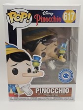 2019 (Vaults) Funko Pop! Disney Pinocchio & Jiminy Cricket #617 Exclusive