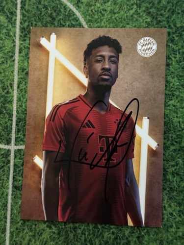 Kingsley coman autogrammkarte - kingsley,