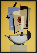 Gemälde Öl Bauhaus Fotorealismus Günther Herrmann Marianne Brandt Teekanne 2021